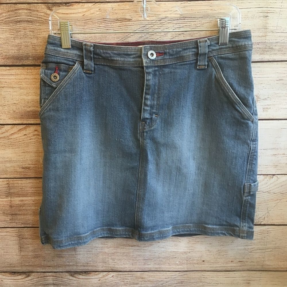 ‎VINTAGE TOMMY HILFIGER CARPENTER JEANS SKIRT